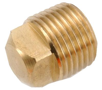 CORED PLUG SQHD1/2" LF