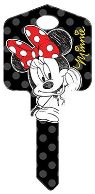 KW1 MinnMouse Key Blank