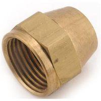 NUT FLARE BRASS SHORT 3/8