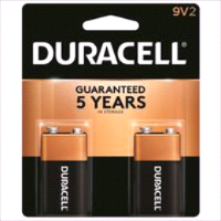 BATTERY ALKALINE CUTOP CD/2 9V