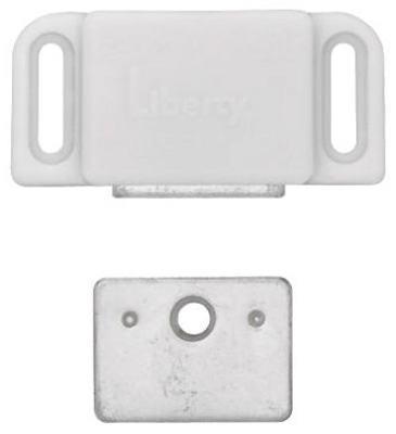 2PK WHT HD MAGNET CATCH