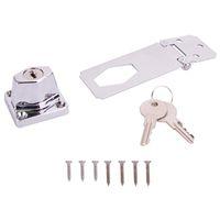 HASP SAFETY KYD 3-1/2 CHROME