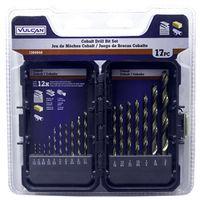 BIT DRILL PVB COBALT SET 17PC