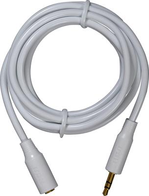 6' 3.5MM WHT EXT CABLE