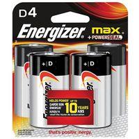 MAX 4PK D ALK BATTERY