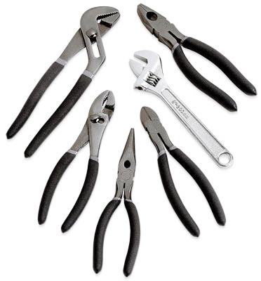 MM 6PC Plier Wrench Set