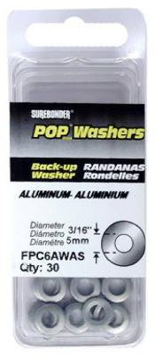 30PK ALU BACK UP PLATE