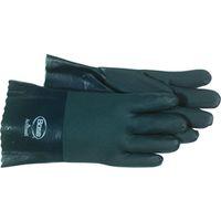 GLOVE PVC ROUGH SND GRP 12IN L