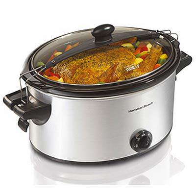 SLOW COOKER SS 6 QT