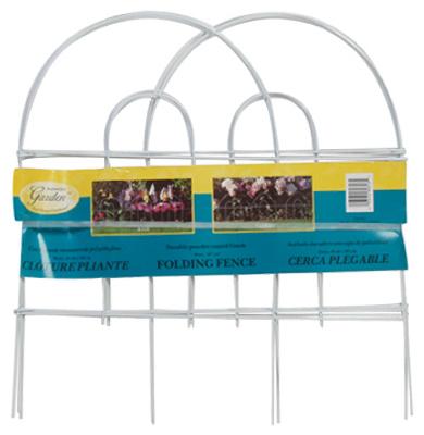 18x8 WHT Arch Fence