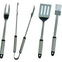 TOOL SET BBQ STAINLESS ST 4 PC