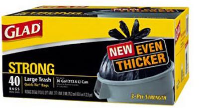 40CT 30GAL Trash Bag