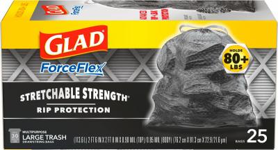 25CT 30GAL Trash Bag