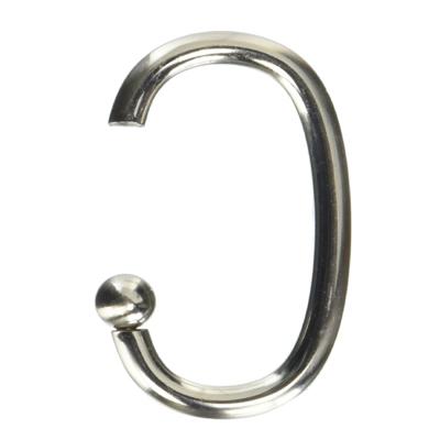 12PK NI SHWR CURT HOOK