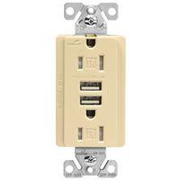 RECEPTACLE USB CHARGE IVORY
