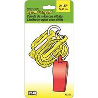 LANYARD WHISTLE NYLON 21IN