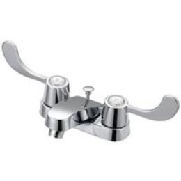 FAUCET LAV 4IN 2HNDL LEVER CHR