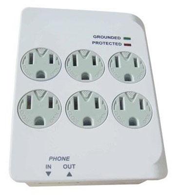 ME WHT 6Out Surge Tap