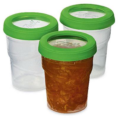 3PK8OZ Plas Freezer Jar