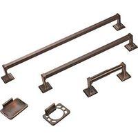 BATH ACCESSORIES VEN BRNZ 5PC