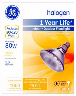 GE 90W HALO FLD BULB