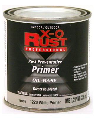 XO 1/2PT WHT MTL PRIMER