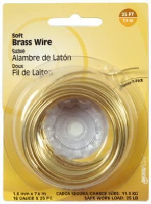 75' 28GA BRS Wire