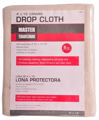 TG 4x15 Can Drop Cloth
