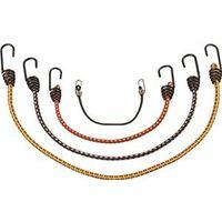 BUNGEE CORD SET 6PC METAL HOOK
