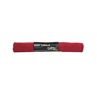 5PK RED Shop Towel