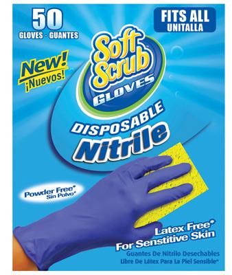 GLOVE NITRILE 50PK ONESZ