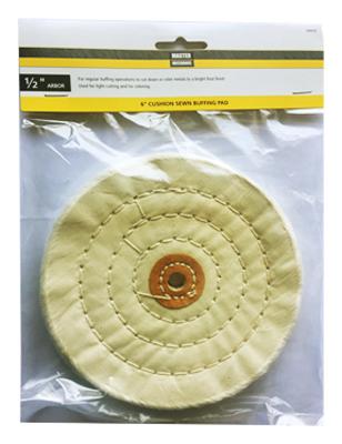 MM 6"CUSH SEWN BUFF PAD