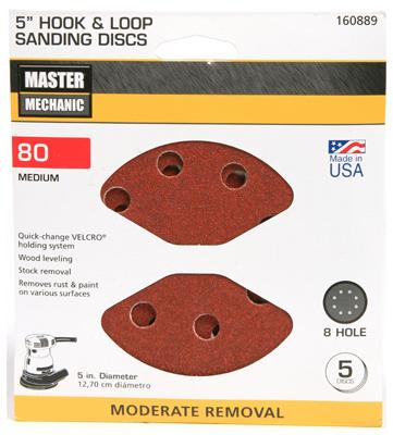MM 5PK 5" 60G Sand Disc