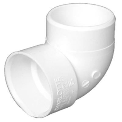 PVC 90 DEG VENT ELBOW
