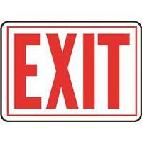 SIGN EXIT 10X14IN ALUMINUM