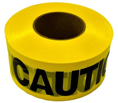 1000' YEL CAUTION TAPE