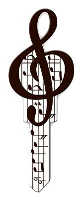 KEY BLANK MUSIC SCHLAGE