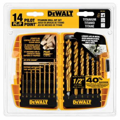 14PC TITAN DRIL BIT SET