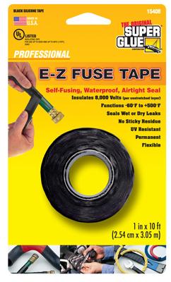 1X10 BLK SILICONE TAPE