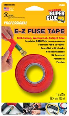1X10 RED SILICONE TAPE