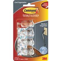 CLIP CORD ORGANIZER CS MED CLR