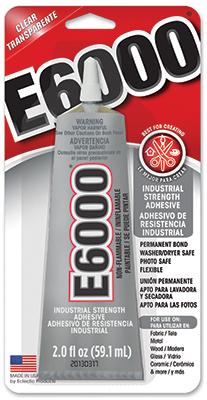 2OZ CLR E6000 Adhesive