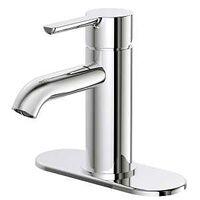 FAUCET LAVATORY SNGL HNDL CHRM