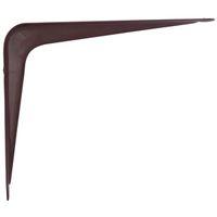 BRACKET SHELF CHOCOLATE 4X5IN