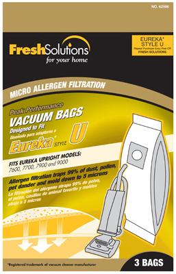 3PK EUREKA U VAC BAG