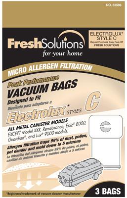 4PK ELECTROLUX CVAC BAG
