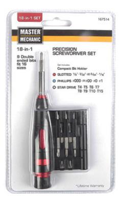 MM 18/1 PREC SCREW SET