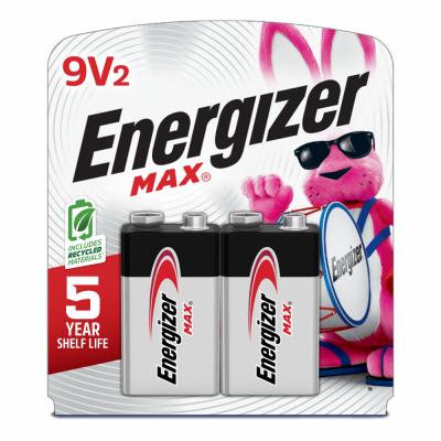 ENER 2PK 9V Alk Battery