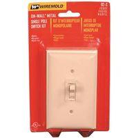 OUTLET BOX SGL SWITCH IVORY