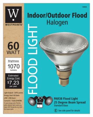 WP 60W PAR38 FLD BULB